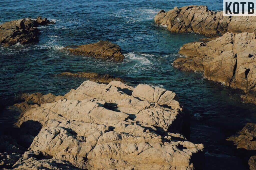 Rocky Seashore at Lloret De Mar, Catalonia, Spain